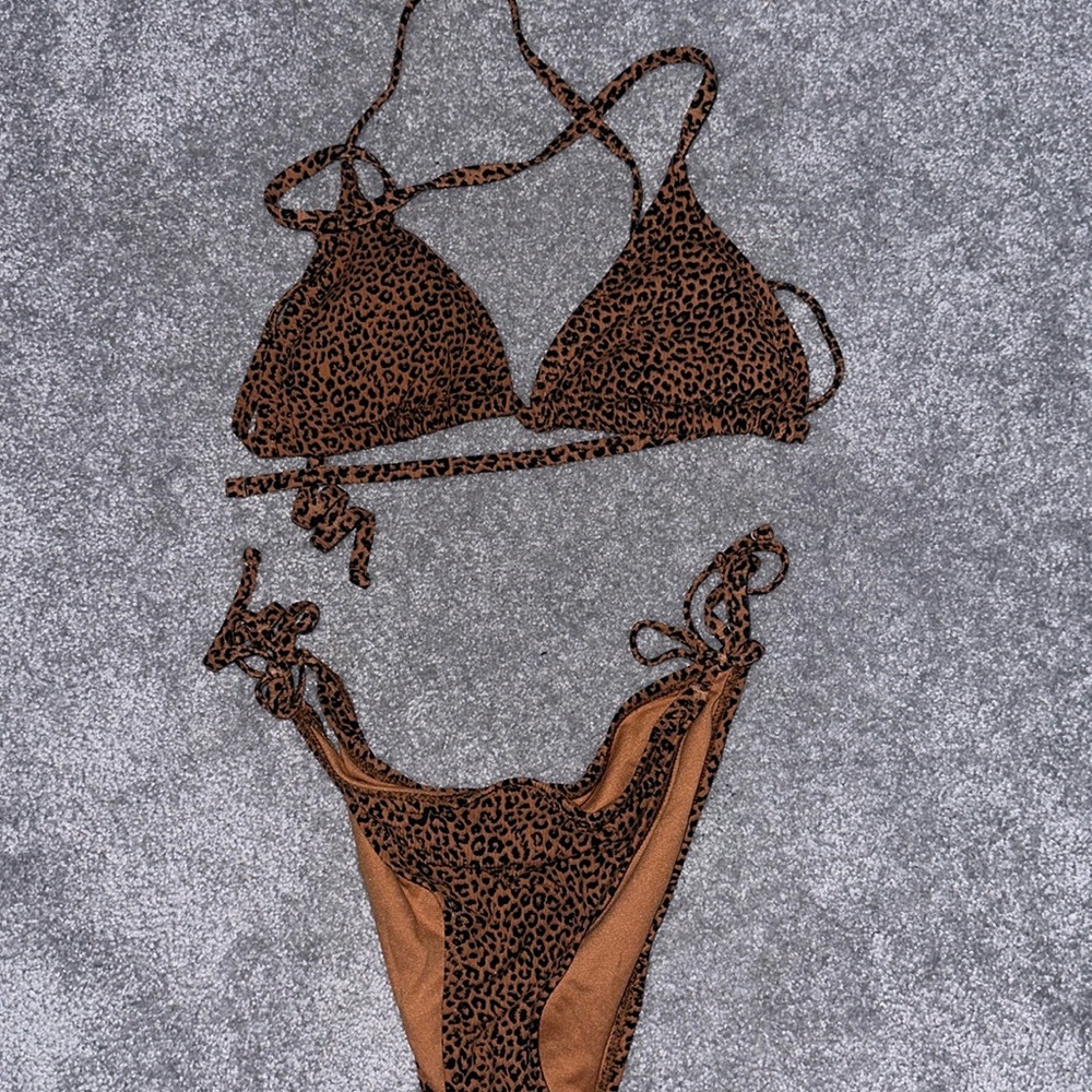 Cheetah bikini. Size medium.
